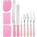 10 Pcs cake spatula set Decorating Kit Baking Supply Accessories Tools for Be...