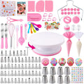 Cake Decorating Supplies Kit Tools 356pcs, Nifogo Baking Accessories Pink